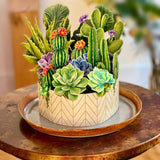 Cactus Garden (8 Pop - up Greeting Cards) - Pages & Parcels