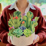 Cactus Garden (8 Pop - up Greeting Cards) - Pages & Parcels