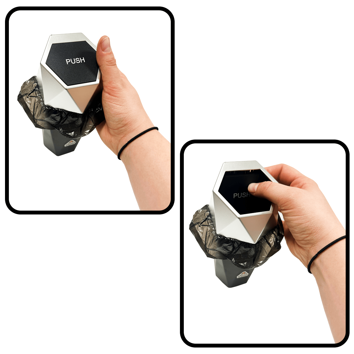 Car Vibez Mini Cup Holder Trash Can Assortment - Pages & Parcels