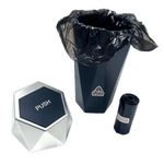 Car Vibez Mini Cup Holder Trash Can Assortment - Pages & Parcels