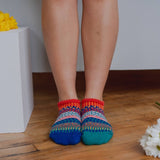 Cayenne Ankle Socks | Sustainable USA Made No - Show Sock  - Pages & Parcels