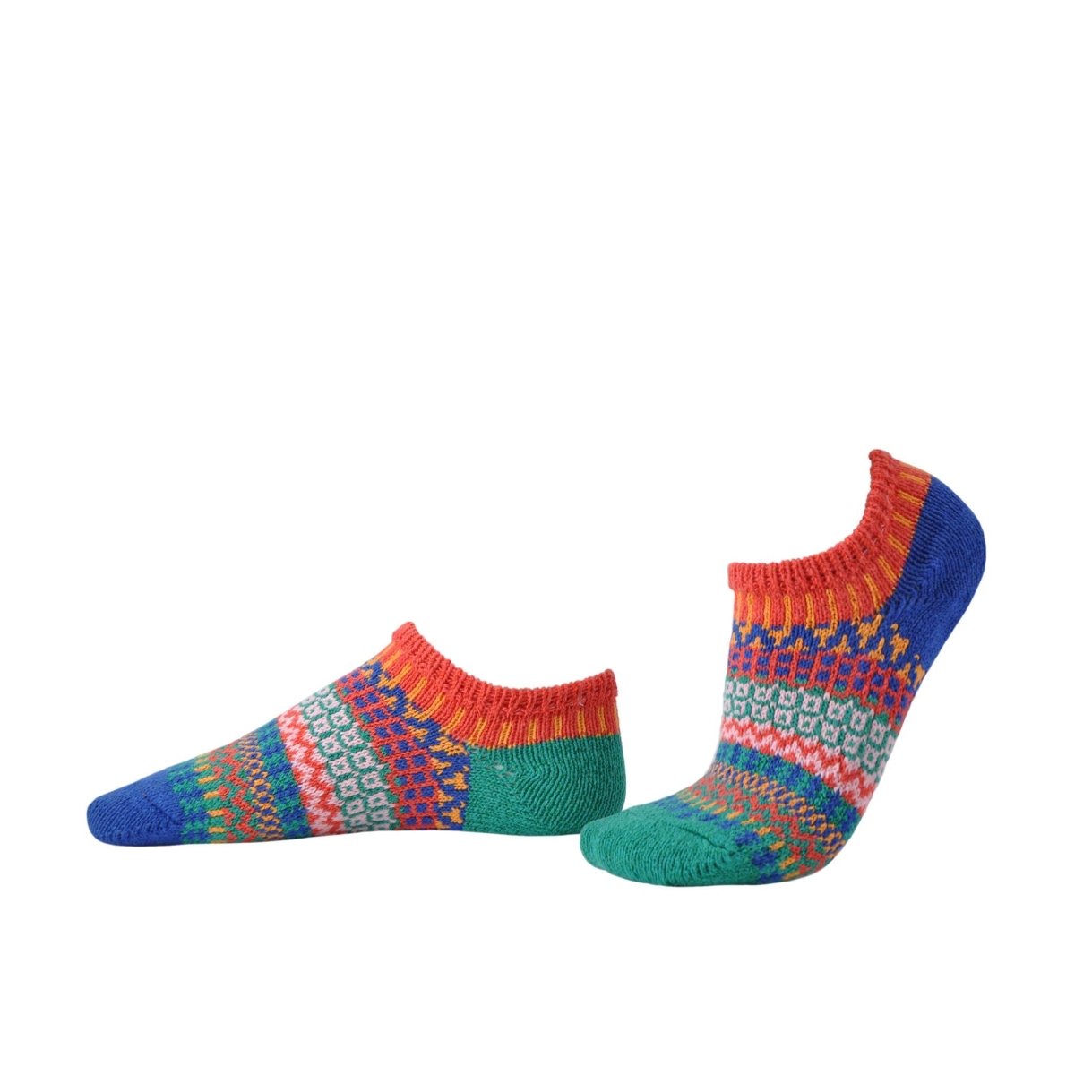 Cayenne Ankle Socks | Sustainable USA Made No - Show Sock  - Pages & Parcels