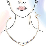 Ceramic Pearl Bow Layer Necklace - Pages & Parcels