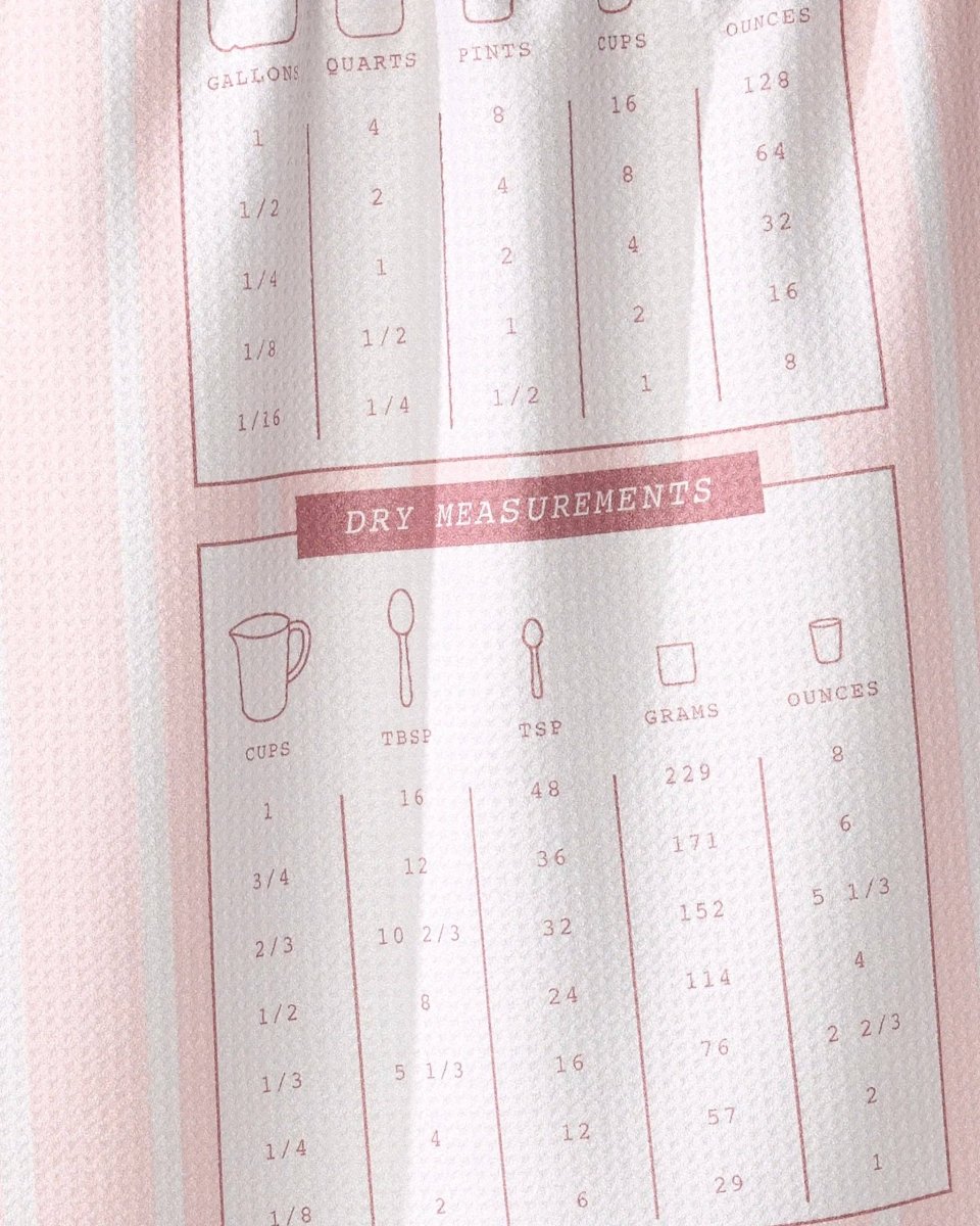 Cheat Sheet Tea Towel - Pages & Parcels