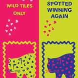 Cheetah Mahjong Shufflers Set of 2 - Pages & Parcels