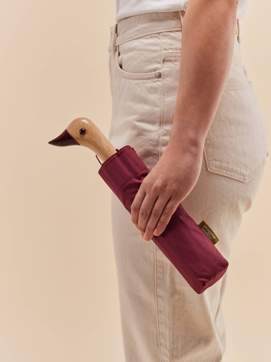 Cherry Eco - Friendly Compact Original Duckhead Umbrella - Pages & Parcels