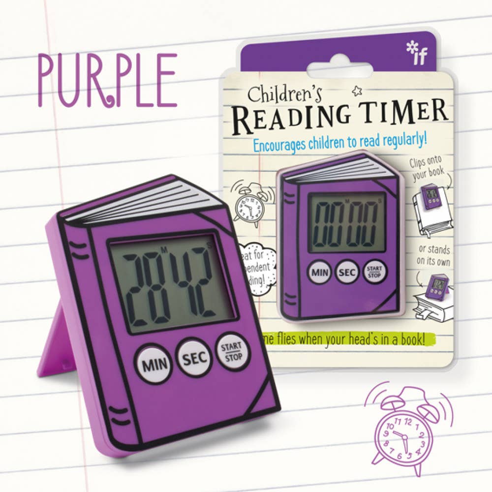Children's Reading Timer: Blue - Pages & Parcels