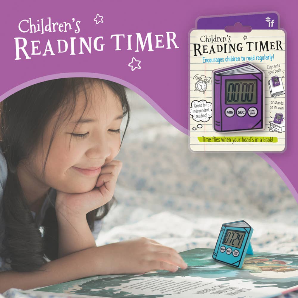 Children's Reading Timer: Blue - Pages & Parcels