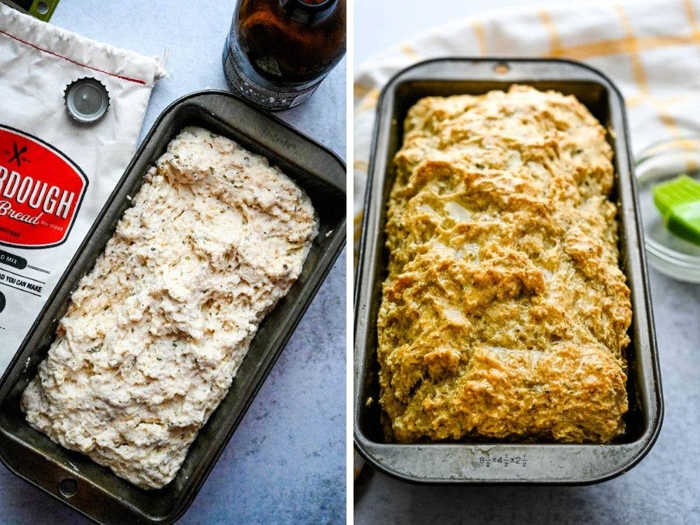 Package of Soberdough Classic beer bread mix