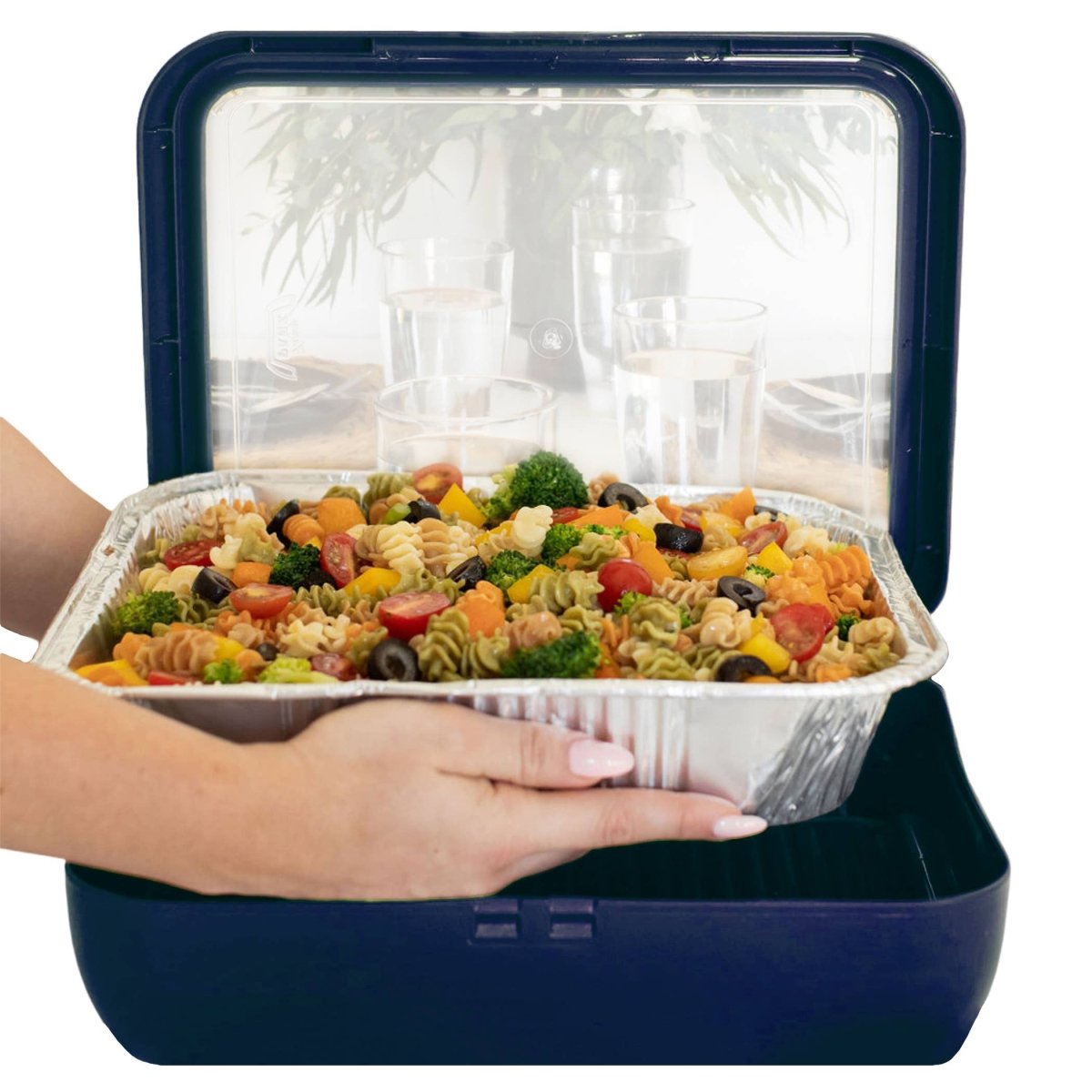 Classic Set - Pan Frame w/ Lid & Serving Spoon - Navy - Pages & Parcels