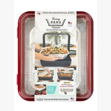 Classic Set - Pan Frame w/ Lid & Serving Spoon - Red - Pages & Parcels