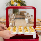 Classic Set - Pan Frame w/ Lid & Serving Spoon - Red - Pages & Parcels