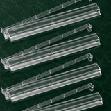 Clear Mahjong Tile Racks Racks with Pushers Set of 4, 17.5"W - Pages & Parcels