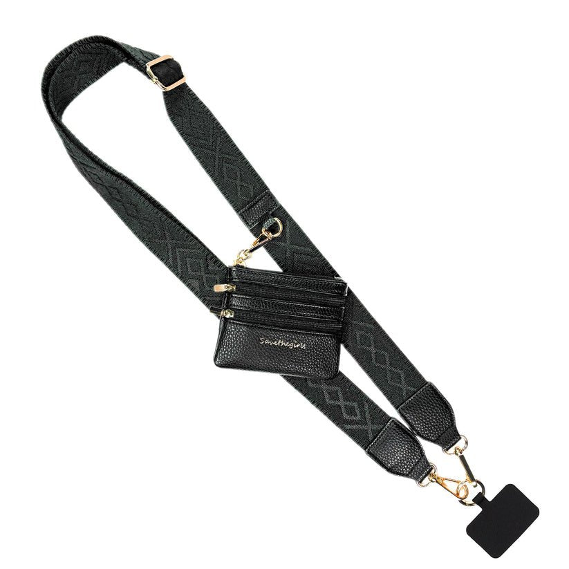 Clip & Go Strap w/Zippered Pouch Classic - Pages & Parcels