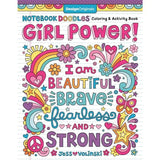 Coloring Book - Notebook Doodles Girl Power! - Pages & Parcels