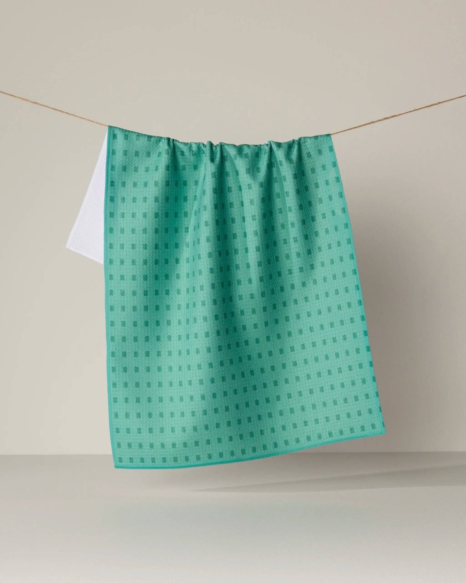 Confetti Tiles Tea Towel - Pages & Parcels