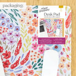 Countryside Blooms Desk Pad: Small - Pages & Parcels