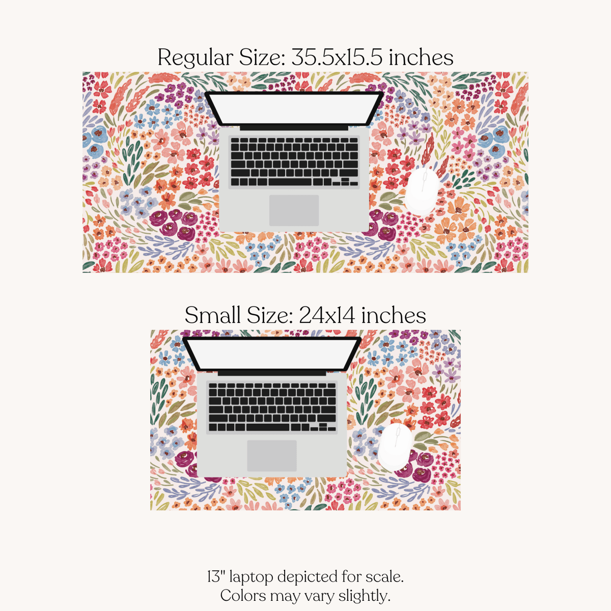 Countryside Blooms Desk Pad: Small - Pages & Parcels