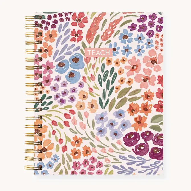Countryside Blooms Teacher Planner - Undated - Pages & Parcels