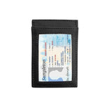 Cowhide leather magnetic money clip: Brown - Pages & Parcels