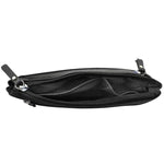 Cowhide Leather Waist Pack – Stylish, Spacious, and Ready for Adventure! (Black) - Pages & Parcels