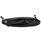 Cowhide Leather Waist Pack – Stylish, Spacious, and Ready for Adventure! (Black) - Pages & Parcels