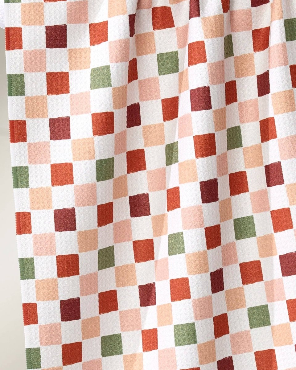 Cozy Check Tea Towel - Pages & Parcels