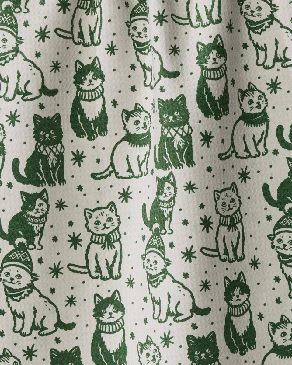 Cozy Kittens Luxe Kitchen Towel - Holiday 2026 - Pages & Parcels