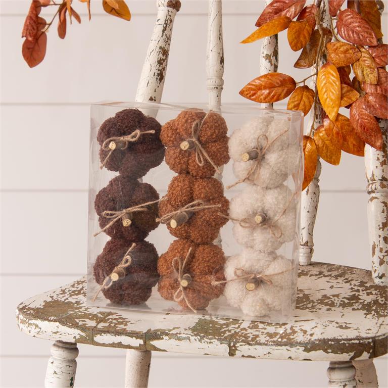 Cozy Mini Pumpkins - Pages & Parcels