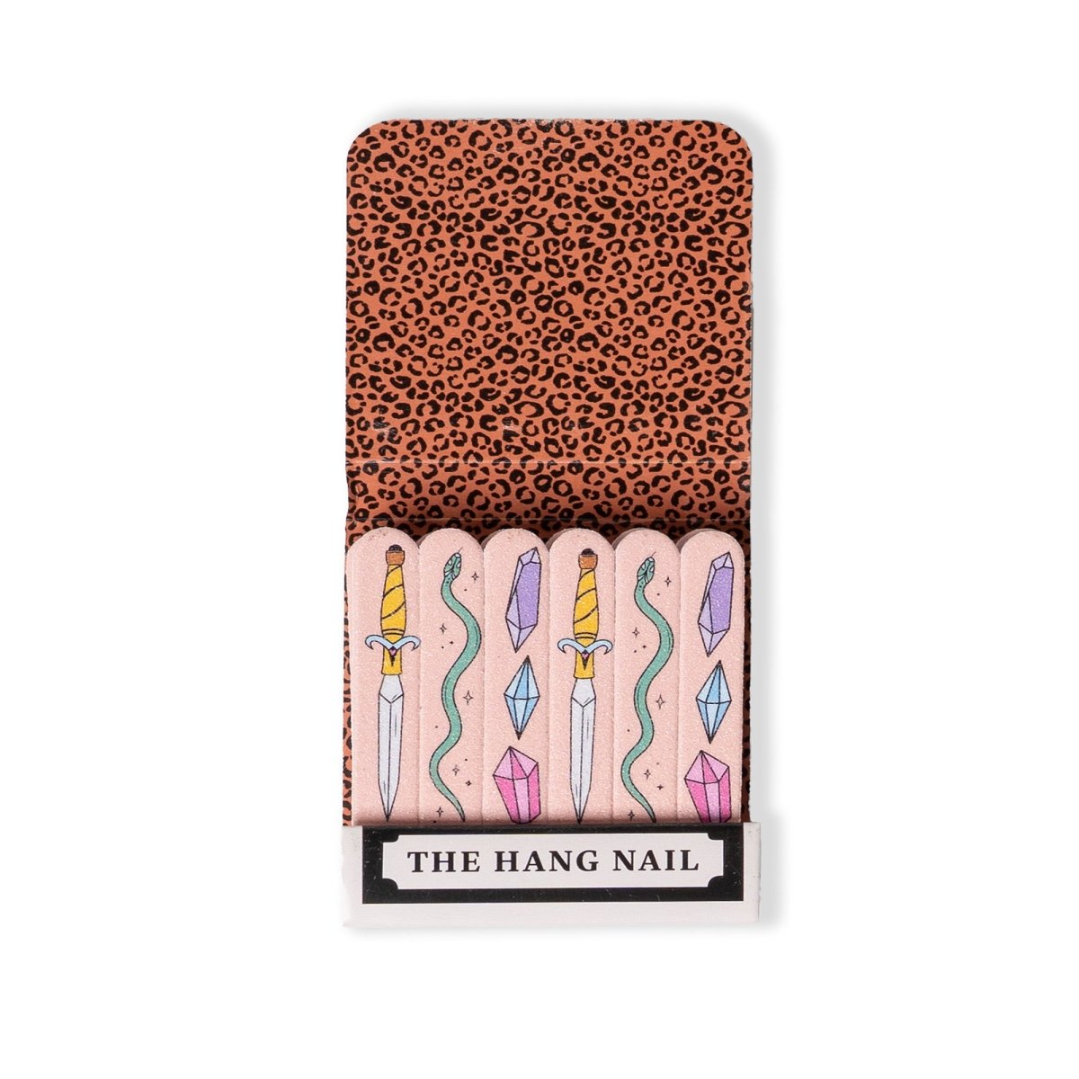 A matchbook-style Crush On A Tear nail file set