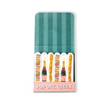 A matchbook-style Crush On A Tear nail file set