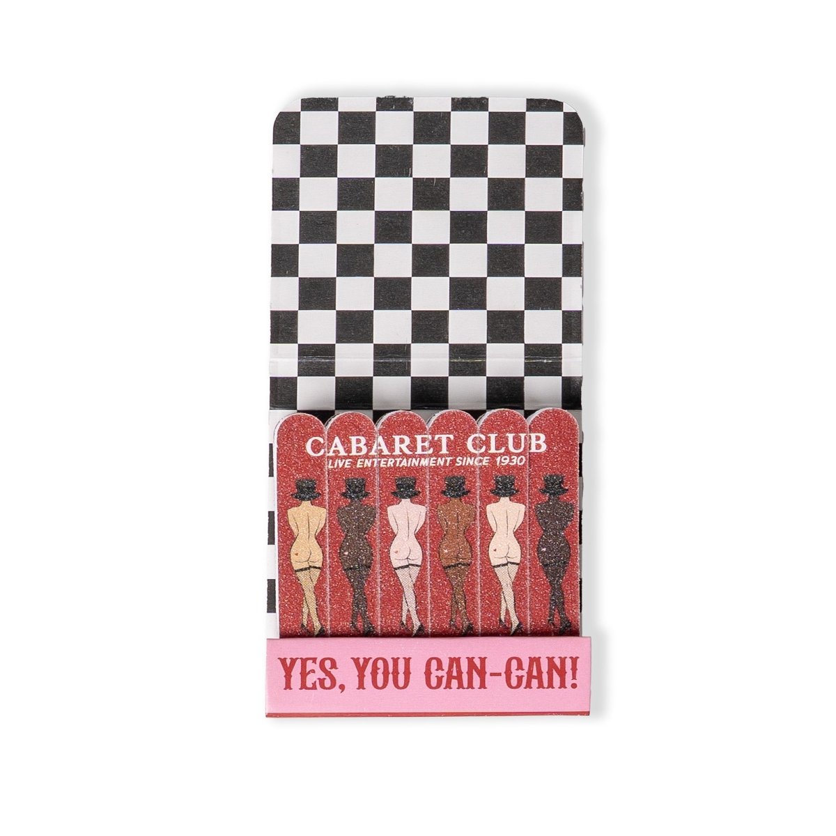 A matchbook-style Crush On A Tear nail file set