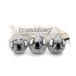Cuddly Koalas Eco Wool Dryer Balls - Set of 3 - Pages & Parcels