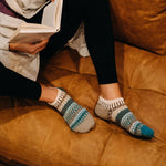 Cumin Ankle Socks | Sustainable USA Made No - Show Sock  - Pages & Parcels