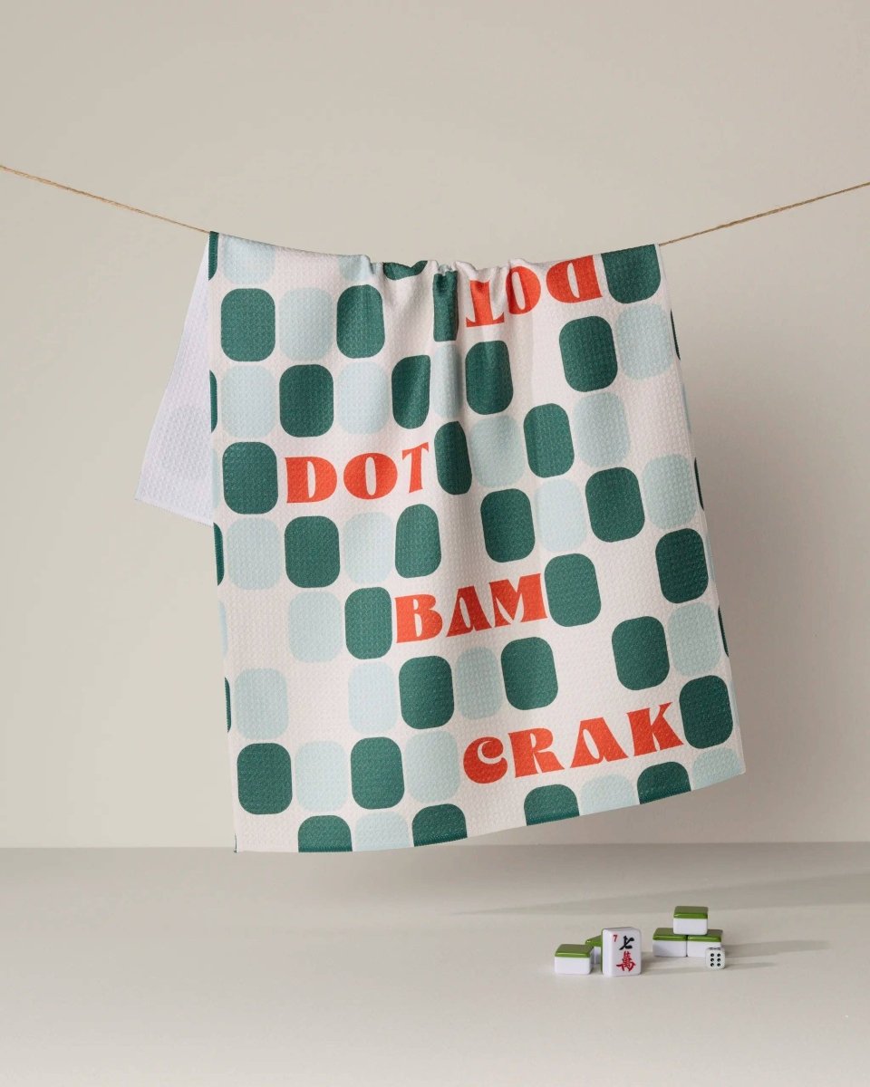 Cypress Tile Talk Tea Towel - Pages & Parcels