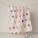 Cypress Tile Toss Tea Towel - Pages & Parcels
