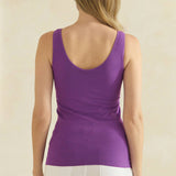 Women's Reversible Seamless Tank with Built-In Bra