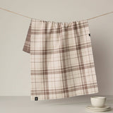 Oat Plaid Luxe Kitchen Towel