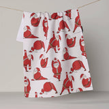 Stretchy Santy Tea Towel - Holiday 2026