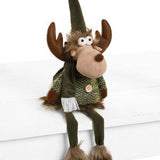 Deer Sitting Polyester Green/Brown - Pages & Parcels