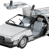 DeLorean steel model kit