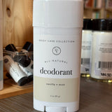 Vanilla and mint deodorant rowe casa. 