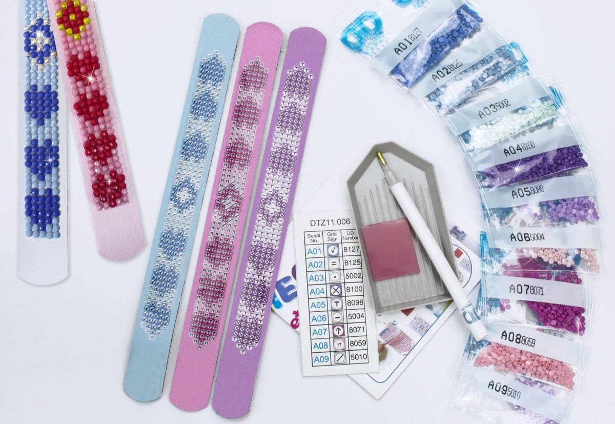 Diamond Dotz Dotzies Bracelets - Love Print - Pages & Parcels