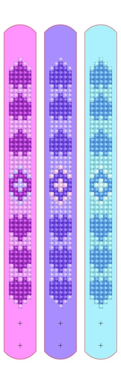 Diamond Dotz Dotzies Bracelets - Love Print - Pages & Parcels