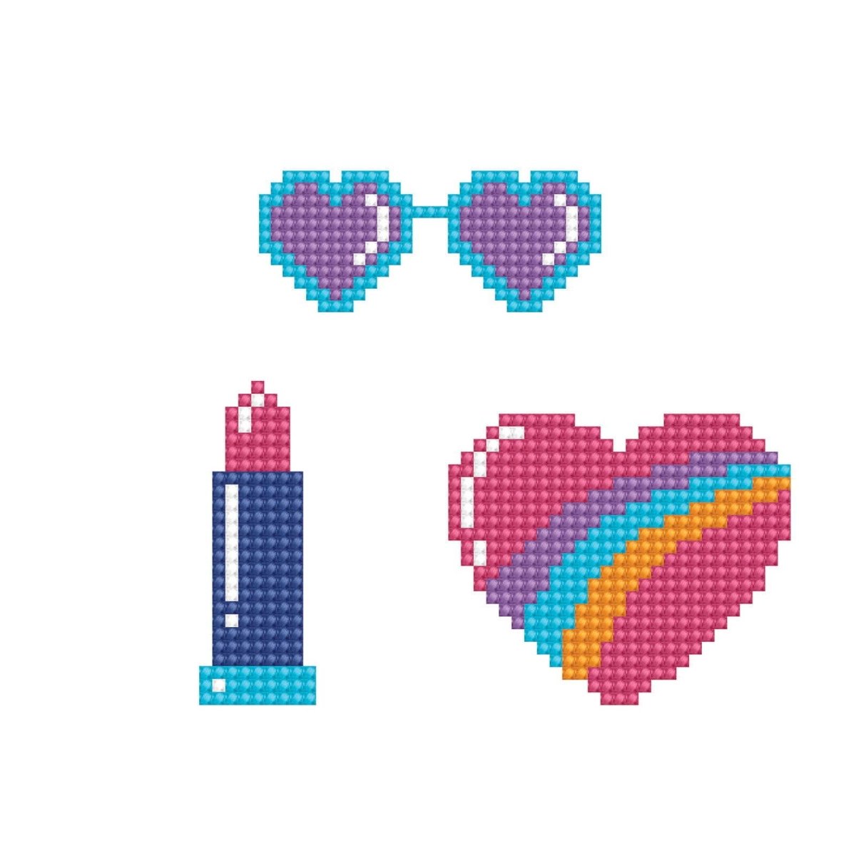 Diamond Dotz Dotzies Stickers - Cool - Pages & Parcels