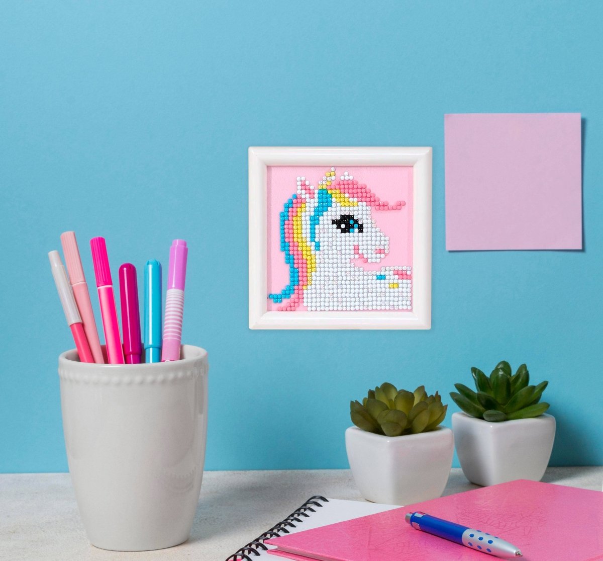 Diamond Dotz Pretty Pony - Framed - Pages & Parcels