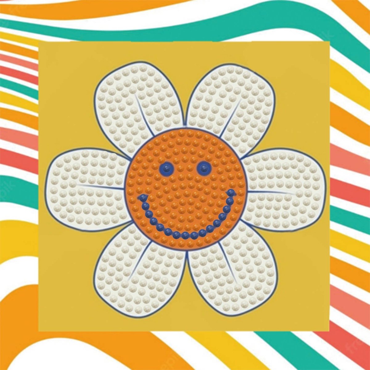 Diamond Dotz Vintage Flower - Pages & Parcels