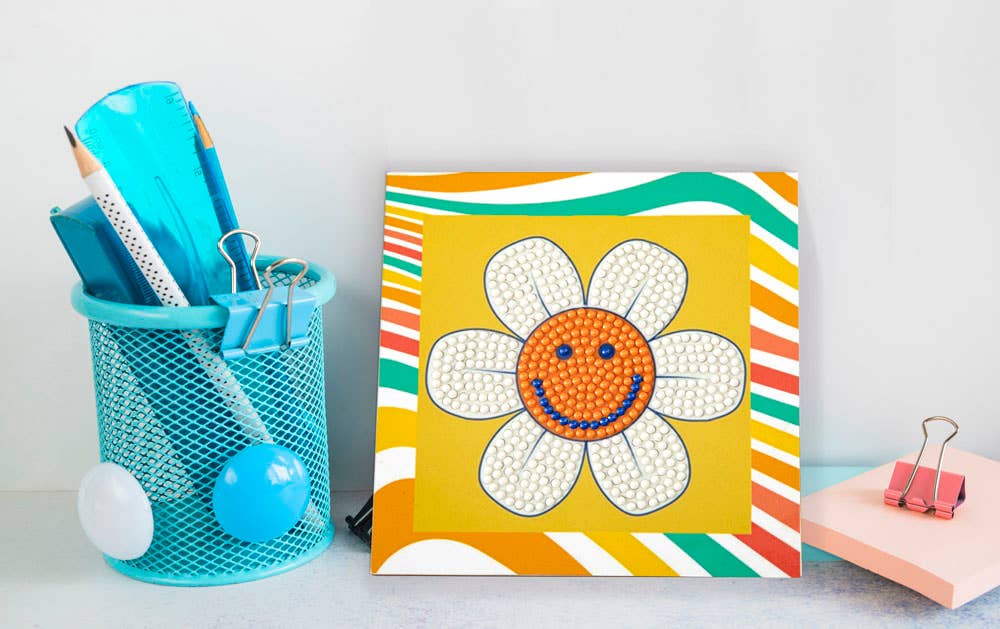 Diamond Dotz Vintage Flower - Pages & Parcels