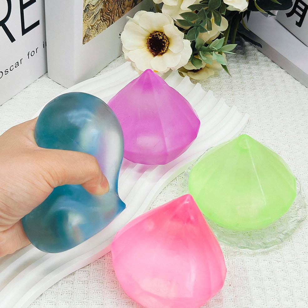 Diamond Squeeze Toy Malt Sugar Slow Rising Stress Relief - Pages & Parcels