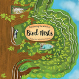 Discovering the World of Bird Nests (Happy Fox Books) Unique Board Book for Kids Ages 3-6 to Learn About Nests in an Oak Tree - Thick Tree-Shaped Pages, Fun Facts, and Vocabulary Words (Peek Inside) cover image